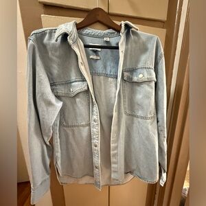 Universal Thread Light Blue Denim Shirt